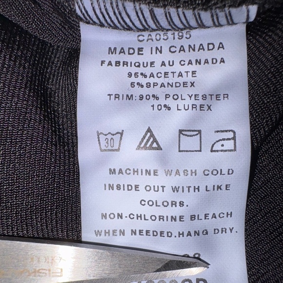 Travel Elegance Black Tank Top Blouse with Cream/Brown/Gold Shimmer Embroidery - Picture 8 of 8